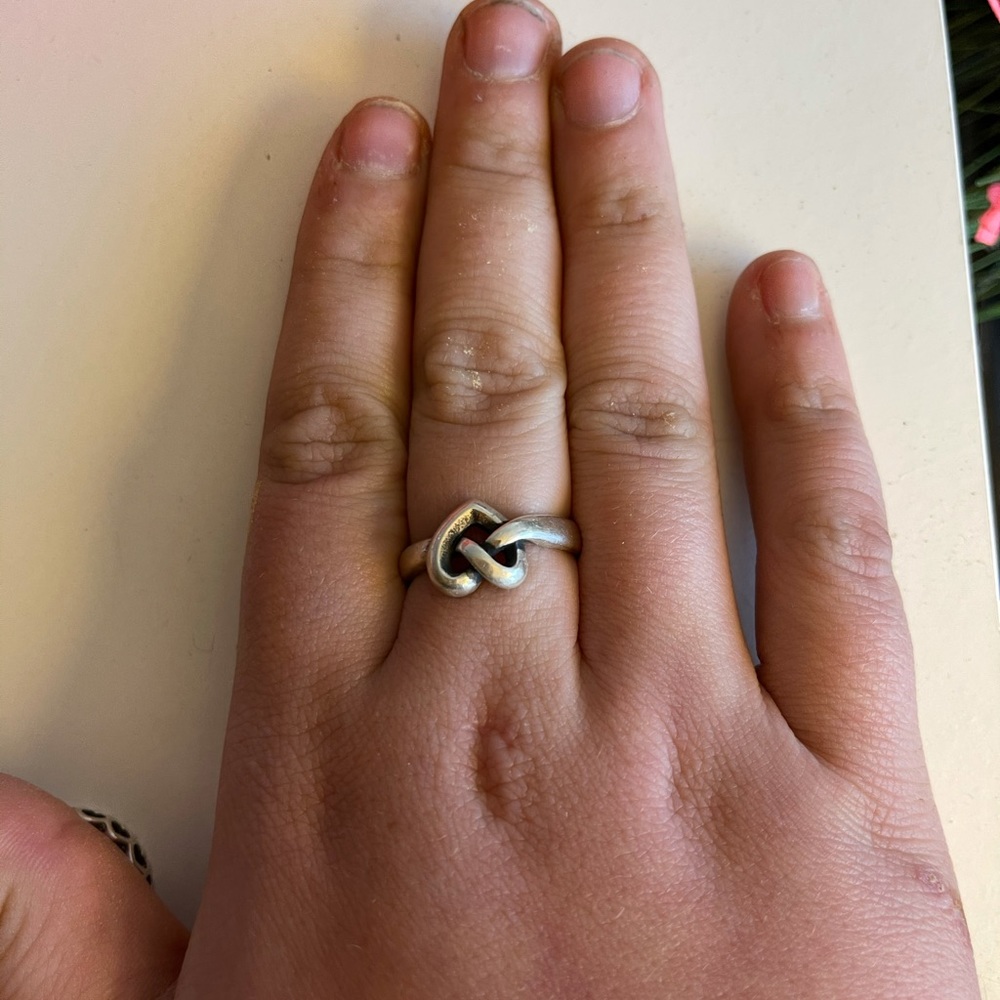 James Avery heart ring